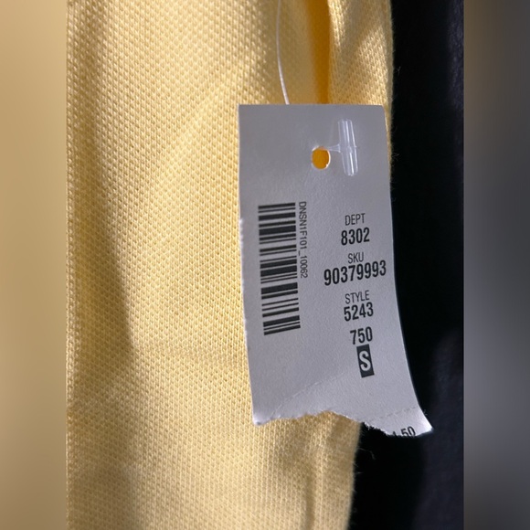 NWT Aeropostale Women's Yellow Polo Shirt Size Small - Picture 5 of 6